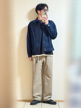 「シルバーアクセサリー」｜Sammyサミーさん（メンズ・177cm）の春コーディネート