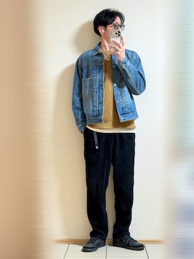 「GLOBAL WORK（グローバルワーク）のアイテム」を使った、Sammyサミーさん（メンズ・177cm）の春コーディネート