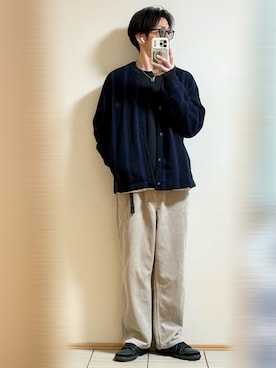 「アイテム（手袋）」を使った、Sammyサミーさん（メンズ・177cm）の冬コーディネート