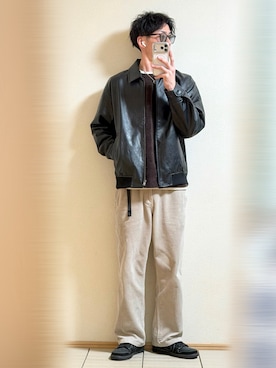 「GLOBAL WORK（グローバルワーク）のアイテム」を使った、Sammyサミーさん（メンズ・177cm）の春コーディネート