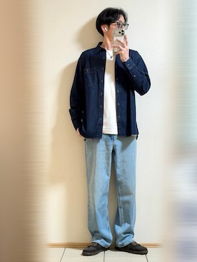 「Ray-Ban（レイバン）のアイテム」を使った、Sammyサミーさん（メンズ・177cm）の春コーディネート