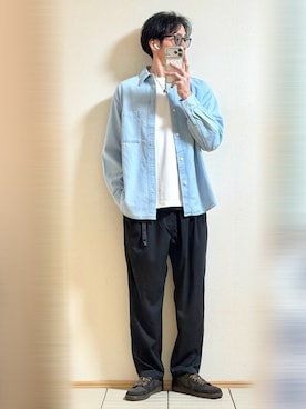 「シルバーアクセサリー」｜Sammyサミーさん（メンズ・177cm）の春コーディネート