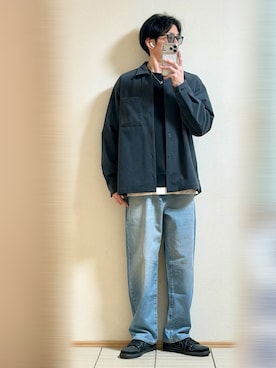 「GLOBAL WORK（グローバルワーク）のアイテム」を使った、Sammyサミーさん（メンズ・177cm）の春コーディネート