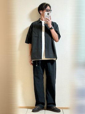 「URBAN RESEARCH DOORS（アーバンリサーチドアーズ）のアイテム（Tシャツ/カットソー）」を使った、Sammyサミーさん（メンズ・177cm）の夏コーディネート