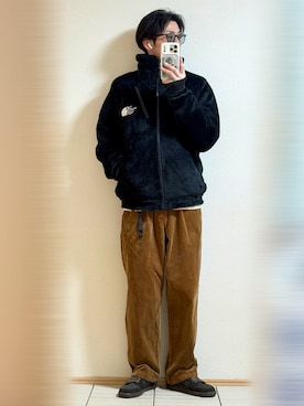 「アイテム（手袋）」を使った、Sammyサミーさん（メンズ・177cm）の冬コーディネート