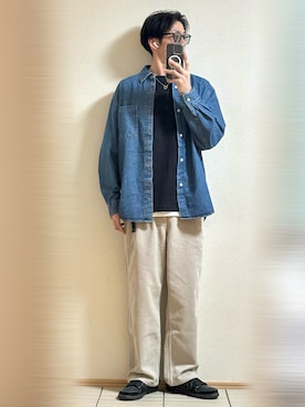 「アイテム（ファッション雑貨）」を使った、Sammyサミーさん（メンズ・177cm）の秋コーディネート