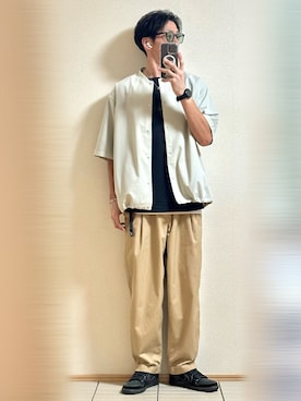 Sammyサミーさん（骨格ナチュラル・メンズ・177cm）の秋コーディネート