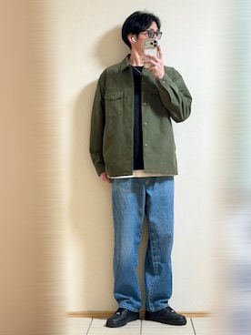 「Ray-Ban（レイバン）のアイテム」を使った、Sammyサミーさん（メンズ・177cm）の春コーディネート