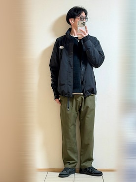 「GLOBAL WORK（グローバルワーク）のアイテム」を使った、Sammyサミーさん（メンズ・177cm）の春コーディネート