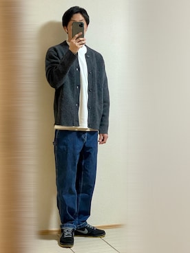 「アイテム（デジタル腕時計）」を使った、Sammyサミーさん（メンズ・177cm）の秋コーディネート