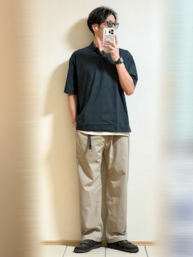 「Ray-Ban（レイバン）のアイテム」を使った、Sammyサミーさん（メンズ・177cm）の夏コーディネート