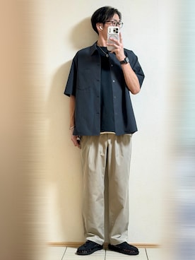 「KEEN（キーン）のアイテム」を使った、Sammyサミーさん（メンズ・177cm）の夏コーディネート