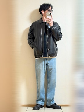 「GLOBAL WORK（グローバルワーク）のアイテム」を使った、Sammyサミーさん（メンズ・177cm）の春コーディネート