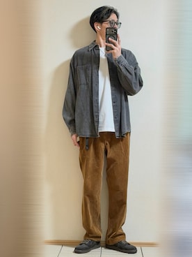 「Ray-Ban（レイバン）のアイテム」を使った、Sammyサミーさん（メンズ・177cm）の秋コーディネート