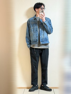 「GLOBAL WORK（グローバルワーク）のアイテム」を使った、Sammyサミーさん（メンズ・177cm）の春コーディネート