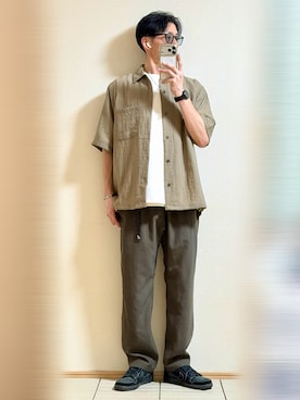 「Ray-Ban（レイバン）のアイテム」を使った、Sammyサミーさん（メンズ・177cm）の夏コーディネート