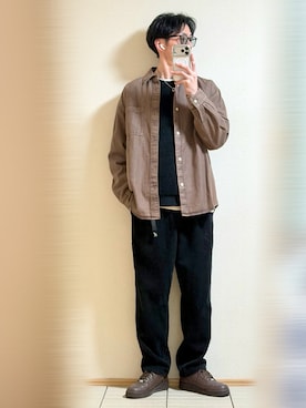 「GLOBAL WORK（グローバルワーク）のアイテム」を使った、Sammyサミーさん（メンズ・177cm）の春コーディネート