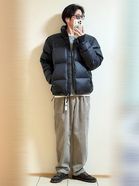 「アイテム（ジャケット/アウター）」を使った、Sammyサミーさん（メンズ・177cm）の冬コーディネート