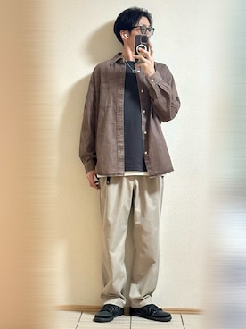 Sammyサミーさん（骨格ナチュラル・メンズ・177cm）の秋コーディネート