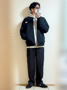 Sammyサミーさん（骨格ナチュラル・メンズ・177cm）の冬コーディネート