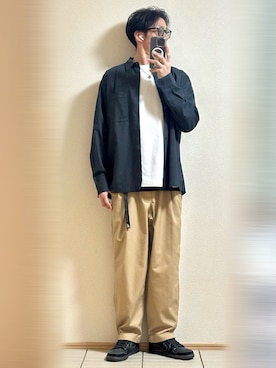 Sammyサミーさん（骨格ナチュラル・メンズ・177cm）の秋コーディネート