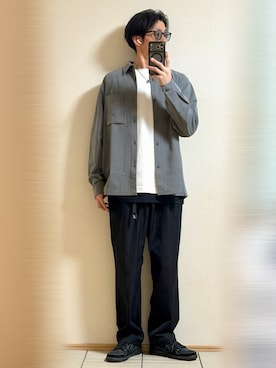 Sammyサミーさん（骨格ナチュラル・メンズ・177cm）の秋コーディネート