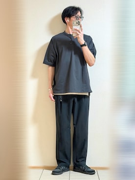「Ray-Ban（レイバン）のアイテム」を使った、Sammyサミーさん（メンズ・177cm）の春コーディネート