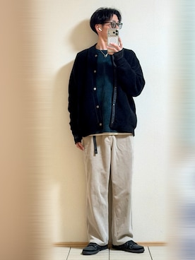 「GLOBAL WORK（グローバルワーク）のアイテム（トップス）」を使った、Sammyサミーさん（メンズ・177cm）の春コーディネート