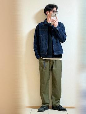 「GLOBAL WORK（グローバルワーク）のアイテム（トップス）」を使った、Sammyサミーさん（メンズ・177cm）の春コーディネート