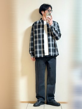 「GLOBAL WORK（グローバルワーク）のアイテム」を使った、Sammyサミーさん（メンズ・177cm）の春コーディネート