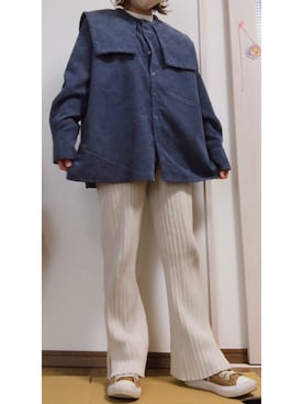 「アイテム（その他トップス）」を使った、YRKさん（レディース・149cm）の秋コーディネート