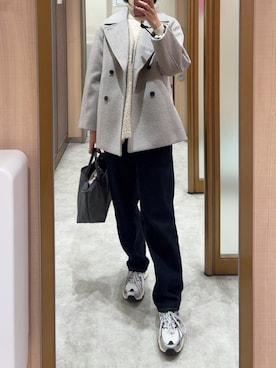 「アイテム（ベスト）」を使った、yuukiさん（レディース・170cm）の冬コーディネート