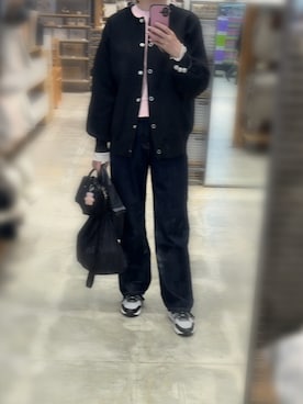 「アイテム（ハンドバッグ）」を使った、yuukiさん（レディース・170cm）の秋コーディネート