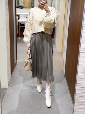 「TOFF&LOADSTONE（トフアンドロードストーン）のアイテム」を使った、yuukiさん（レディース・170cm）の秋コーディネート