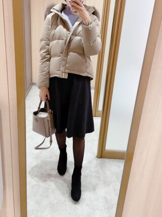 UNIQLO（ユニクロ）の「ウールブレンドフレアスカート（ハイ
