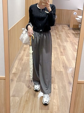 「LONGCHAMP（ロンシャン）のアイテム」を使った、yuukiさん（レディース・170cm）の夏コーディネート