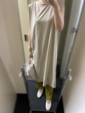 「ピスタチオ」｜「アイテム（パンプス）」を使った、yuukiさん（レディース・170cm）の夏コーディネート