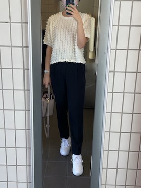 「アイテム（バックパック/リュック）」を使った、yuukiさん（レディース・170cm）の秋コーディネート