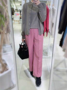 「vis-`a-vis（ビサビ）のアイテム（パンツ）」を使った、yuukiさん（レディース・170cm）の秋コーディネート