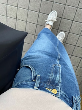 「Lee（リー）のアイテム（デニムスカート）」を使った、yuukiさん（レディース・170cm）の夏コーディネート