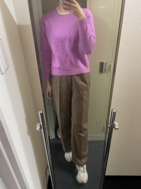 「green label relaxing（グリーンレーベルリラクシング）のアイテム（その他アウター）」を使った、yuukiさん（レディース・170cm）の冬コーディネート