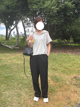 「アイテム（ピアス（両耳用））」を使った、umiさん（レディース・160cm・20代）の夏コーディネート