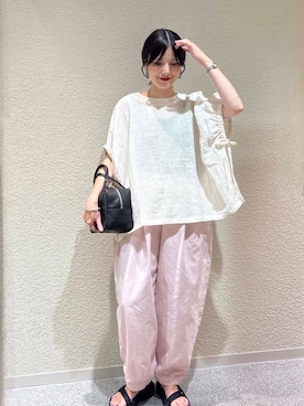 カラーコクーンパンツを使った人気ファッションコーディネート - WEAR