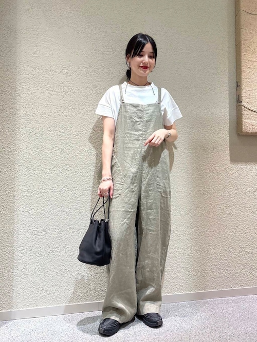 かぐれ阪神梅田店秋山 里織さんのサロペット/オーバーオールを使った 