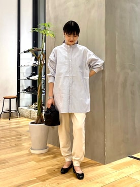 秋山 里織さん（レディース・158cm）の秋コーディネート