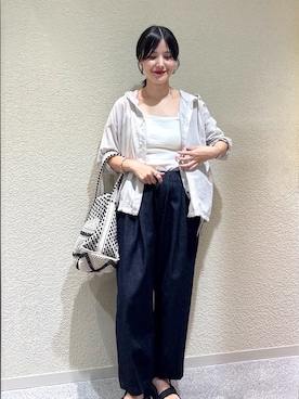 秋山 里織さん（レディース・158cm）の秋コーディネート