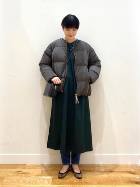 秋山 里織さん(レディース・158cm)の冬コーディネート