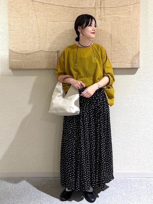 かぐれ　ドットギャザースカート　新品未使用タグ付き かぐれ｜ドットギャザースカート | Rakuten Fashion(楽天