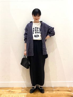 秋山 里織さん(レディース・158cm)の春コーディネート