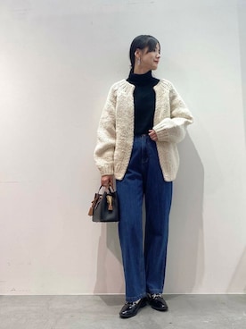 秋山 里織さん（レディース・158cm）の秋コーディネート